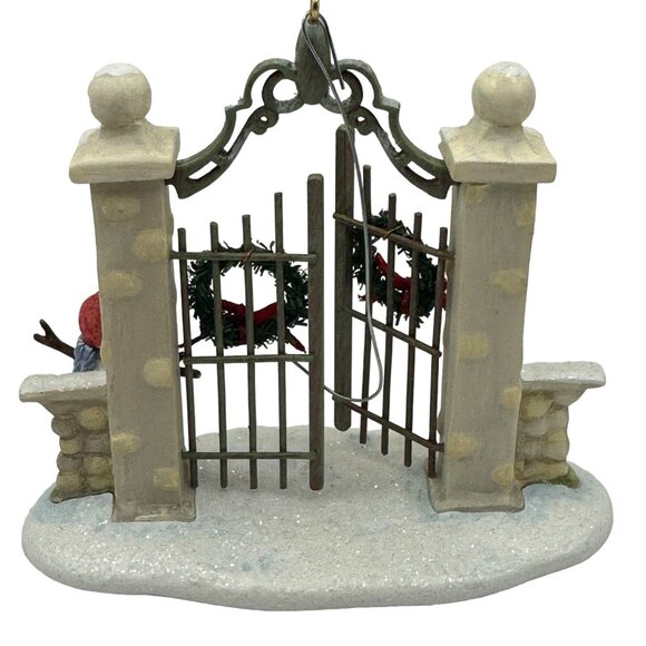 Hallmark Keepsake The Park Gates Winter Park Christmas Ornament - Picture 1 of 9